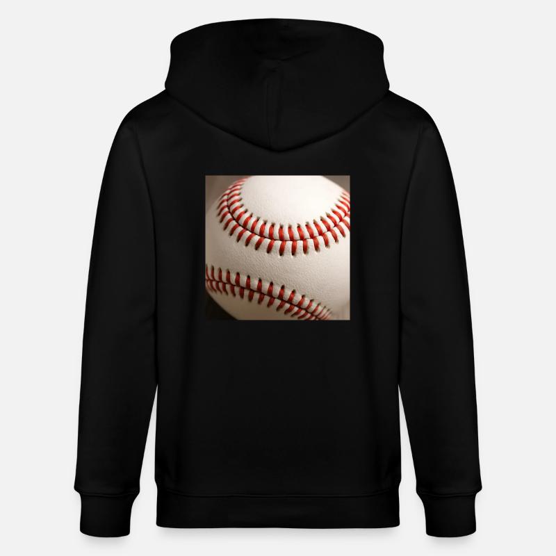 Baseball - Stanley/Stella CULTIVATOR  Unisex Organic Hooded Jacket - black