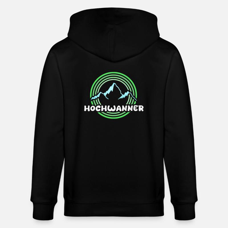 Mont Hochwanner - Veste à capuche bio CULTIVATOR Stanley/Stella Unisexe - noir