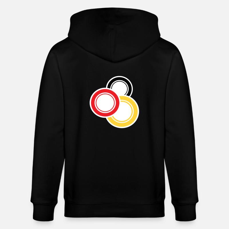 DL4 - Stanley/Stella Unisex Bio-Kapuzenjacke CULTIVATOR  - Schwarz