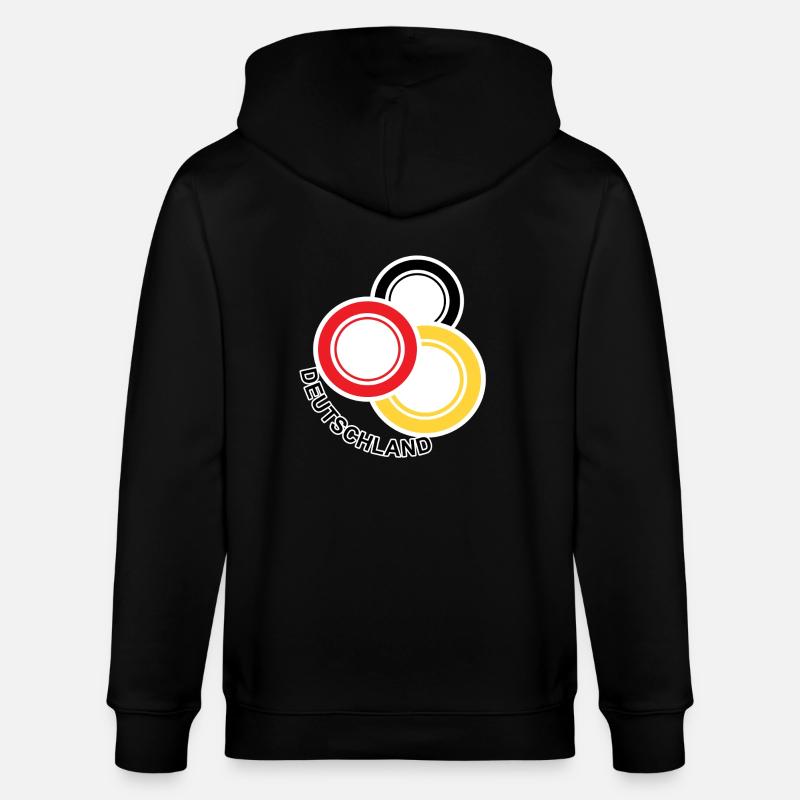 DL4 - Stanley/Stella Unisex Bio-Kapuzenjacke CULTIVATOR  - Schwarz