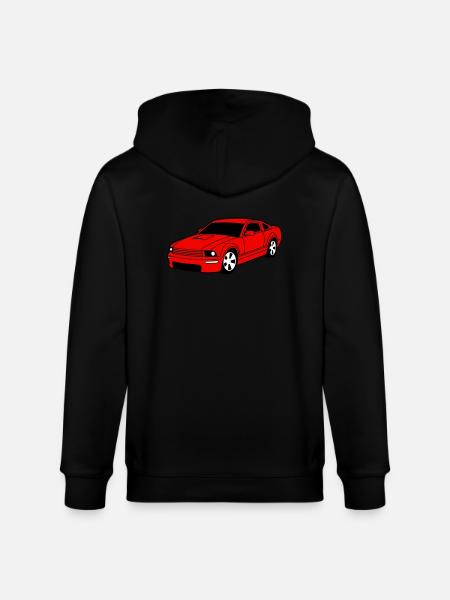 car - Stanley/Stella Unisex Bio-Kapuzenjacke CULTIVATOR - Schwarz