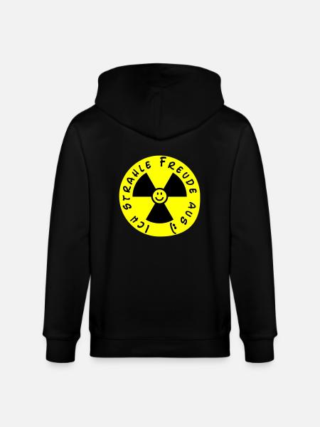 03_ausstrahlung - Stanley/Stella Unisex Bio-Kapuzenjacke CULTIVATOR - Schwarz