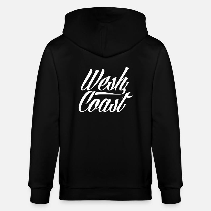Wesh Coast - Veste à capuche bio CULTIVATOR Stanley/Stella Unisexe - noir