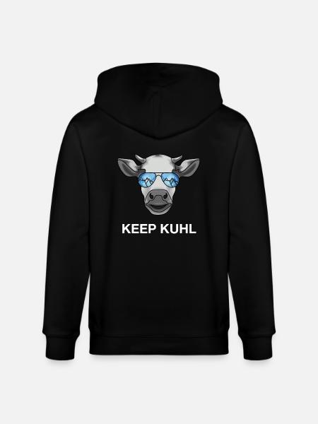 Keep Kuhl - Stanley/Stella Unisex Bio-Kapuzenjacke CULTIVATOR  - Schwarz