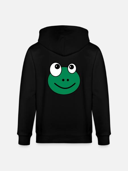 Frosch - Stanley/Stella Unisex Bio-Kapuzenjacke CULTIVATOR - Schwarz