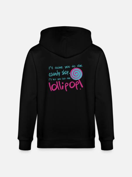 Lollipop - Stanley/Stella CULTIVATOR  Unisex Organic Hooded Jacket - black