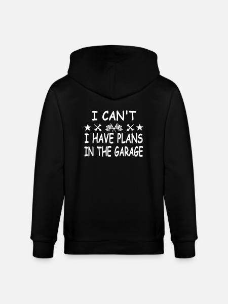 Garage - Stanley/Stella CULTIVATOR  Unisex Organic Hooded Jacket - black