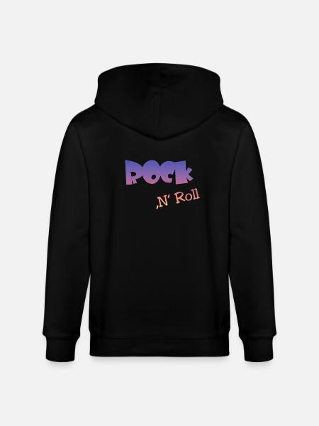 Rock n Roll - Stanley/Stella Unisex Bio-Kapuzenjacke CULTIVATOR - Schwarz