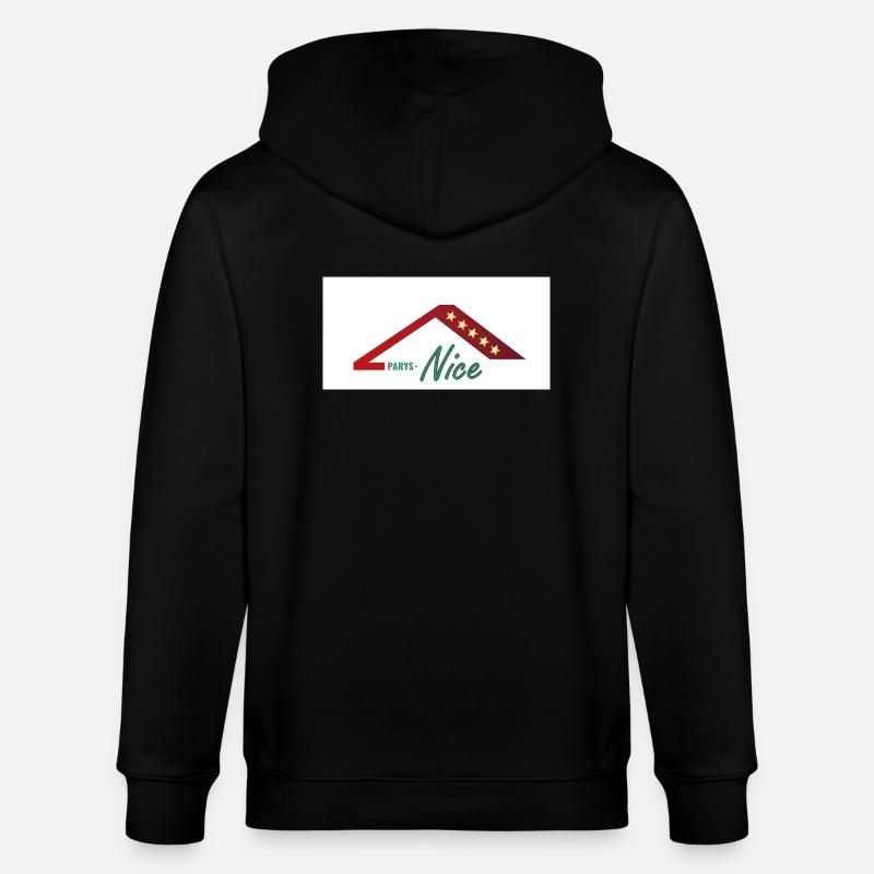 Parys Nice * - Stanley/Stella Unisex Bio-Kapuzenjacke CULTIVATOR  - Schwarz