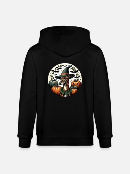 Bringé d’Halloween - Veste à capuche bio CULTIVATOR Stanley/Stella Unisexe - noir