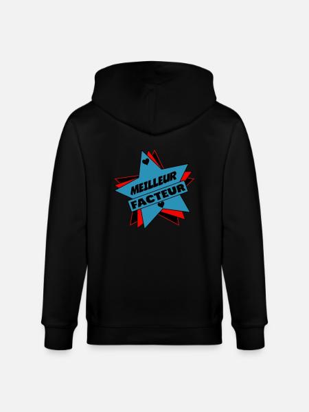 BEST FACTOR - Stanley/Stella CULTIVATOR  Unisex Organic Hooded Jacket - black