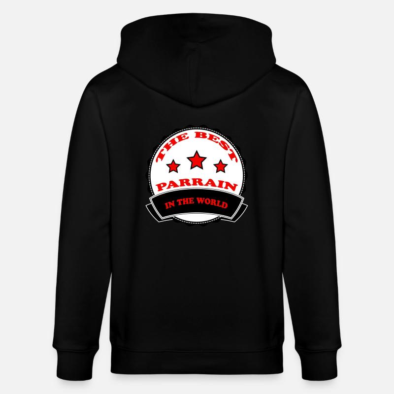 Das Beste PARRAIN - Stanley/Stella Unisex Bio-Kapuzenjacke CULTIVATOR  - Schwarz