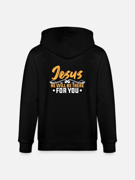 jesus holy - Stanley/Stella Unisex Bio-Kapuzenjacke CULTIVATOR - Schwarz