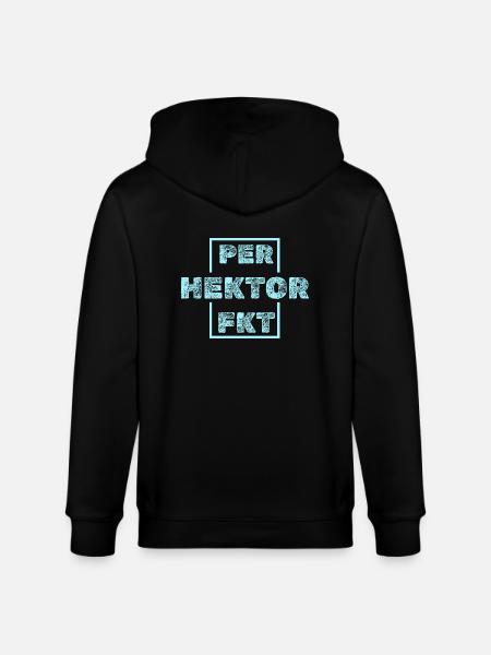 Geschenk für Hektor - Stanley/Stella Unisex Bio-Kapuzenjacke CULTIVATOR  - Schwarz