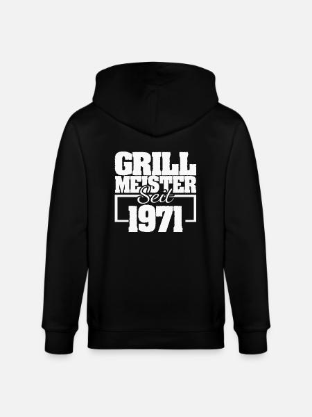 Barbecue 1971 - Veste à capuche bio CULTIVATOR Stanley/Stella Unisexe - noir