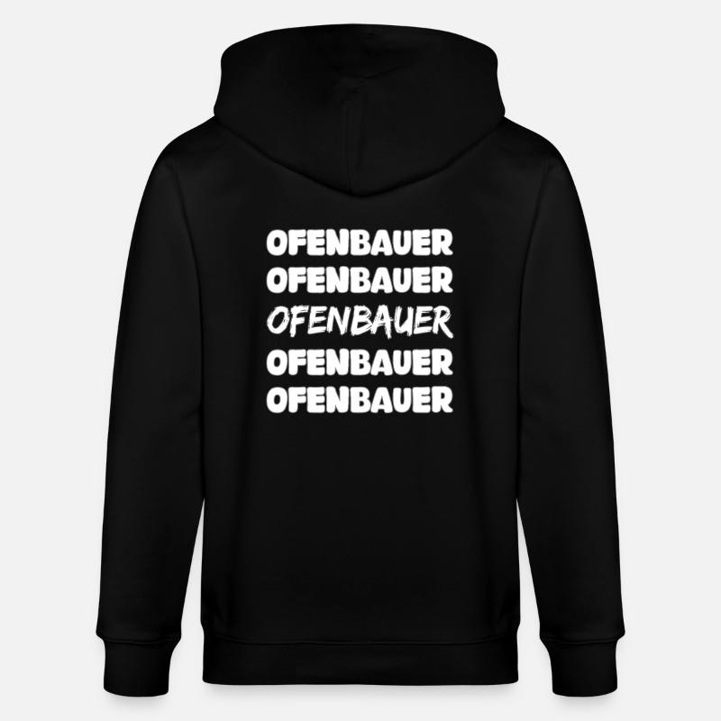 Constructeur de poêles comme métier - Veste à capuche bio CULTIVATOR Stanley/Stella Unisexe - noir