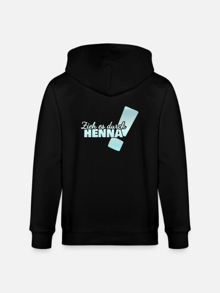 Henna - Stanley/Stella CULTIVATOR Unisex Organic Hooded Jacket - black