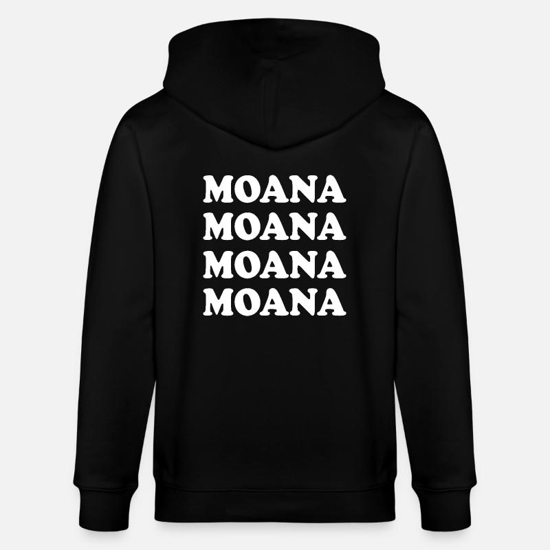 Moana comme nom - Veste à capuche bio CULTIVATOR Stanley/Stella Unisexe - noir