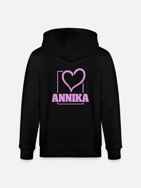 Annika as Bachelorette - Stanley/Stella CULTIVATOR  Unisex Organic Hooded Jacket - black