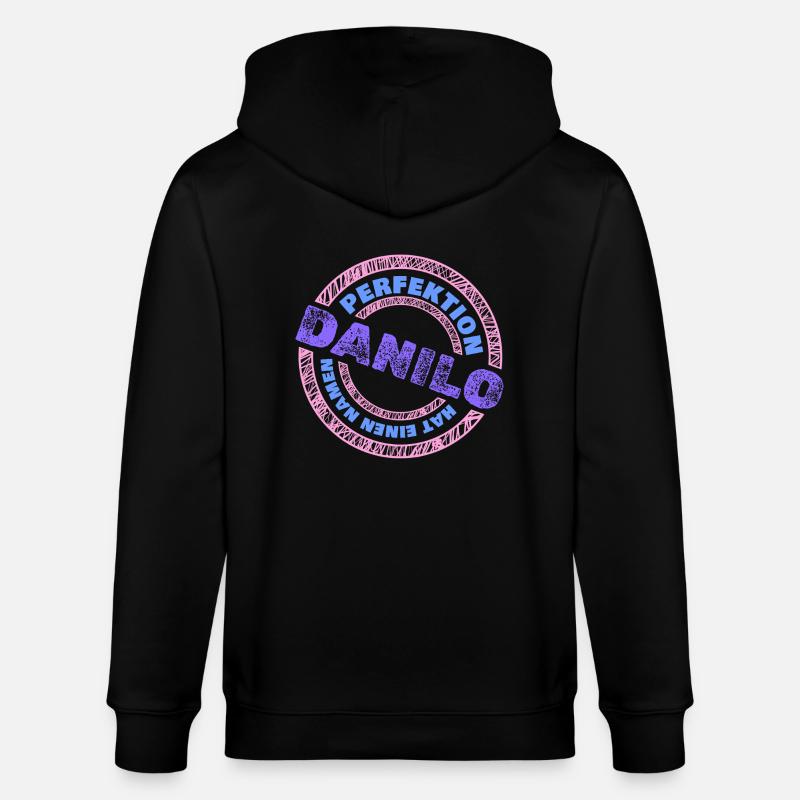 Danilo Danilo - Stanley/Stella Unisex Bio-Kapuzenjacke CULTIVATOR  - Schwarz