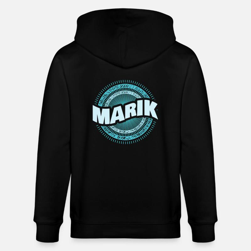 Geschenkidee Marik - Stanley/Stella Unisex Bio-Kapuzenjacke CULTIVATOR  - Schwarz