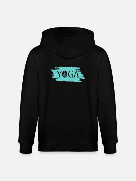 Yoga - Stanley/Stella Unisex Bio-Kapuzenjacke CULTIVATOR - Schwarz