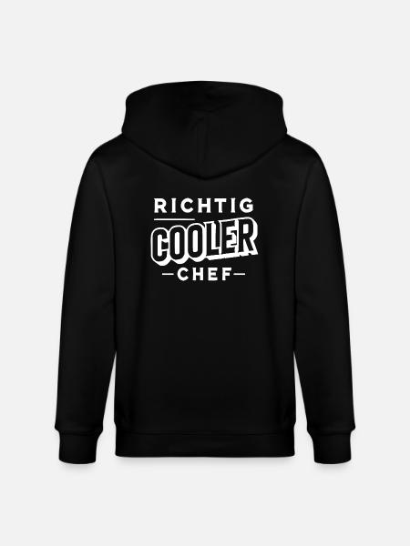 Richtig cooler Chef - Stanley/Stella Unisex Bio-Kapuzenjacke CULTIVATOR - Schwarz