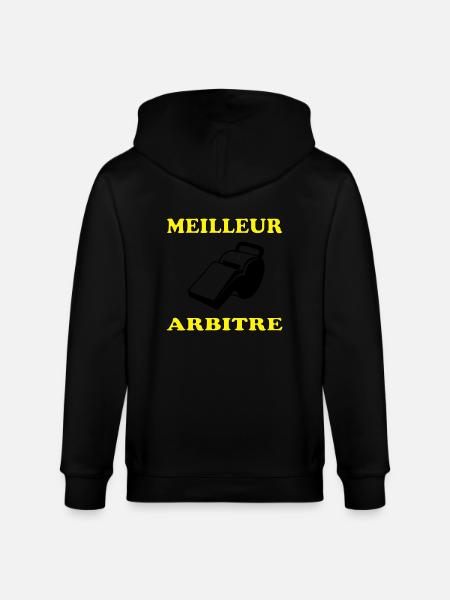 Best Referee - Stanley/Stella CULTIVATOR  Unisex Organic Hooded Jacket - black