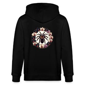 Tarantel - Stanley/Stella Unisex Bio-Kapuzenjacke CULTIVATOR  - Schwarz - Hinten - Anna (173cm)