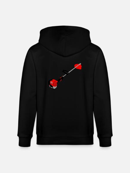 Motorsense_d1 - Stanley/Stella Unisex Bio-Kapuzenjacke CULTIVATOR  - Schwarz