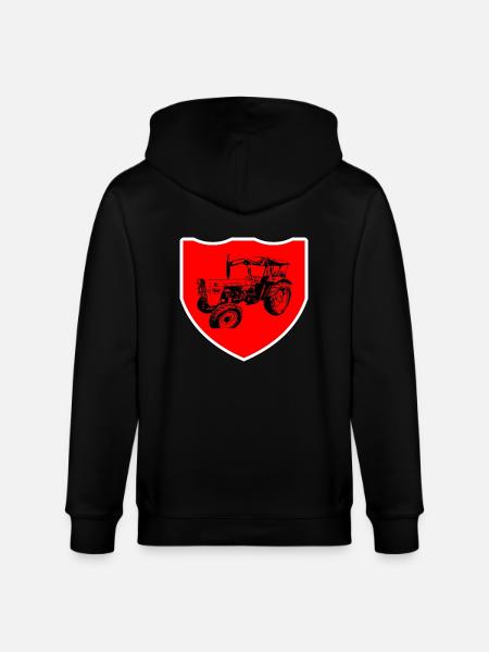 Tractor - Stanley/Stella CULTIVATOR Unisex Organic Hooded Jacket - black