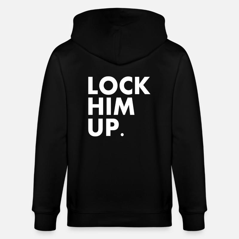 Lock him up - Stanley/Stella Unisex Bio-Kapuzenjacke CULTIVATOR  - Schwarz
