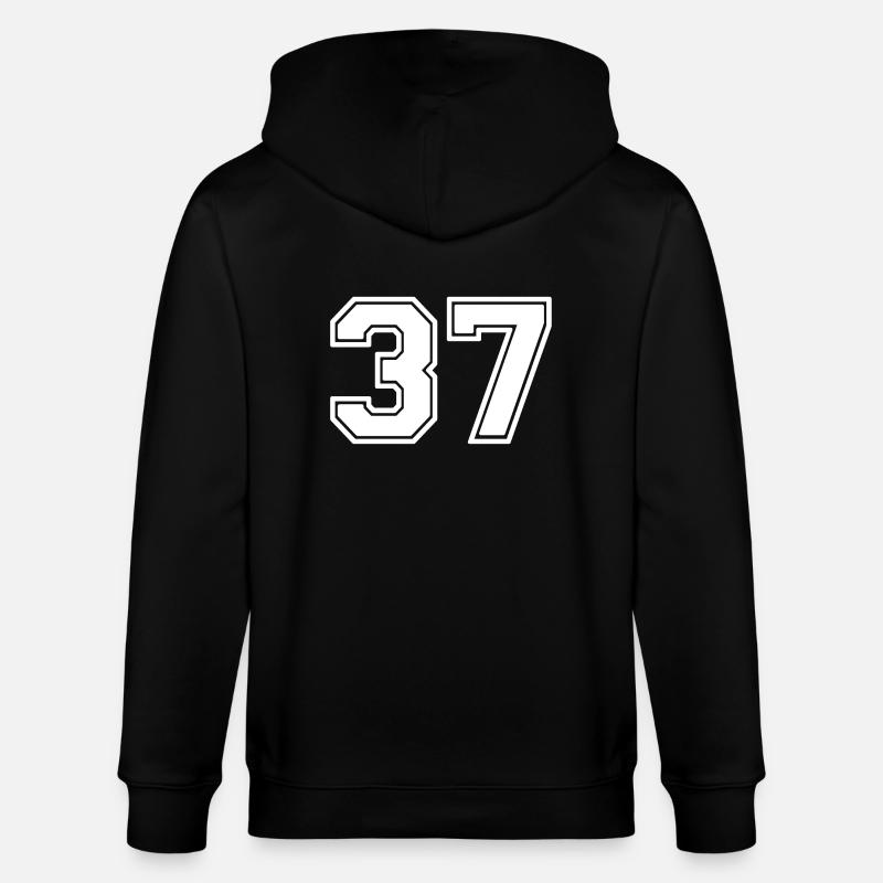 37 - Stanley/Stella Unisex Bio-Kapuzenjacke CULTIVATOR  - Schwarz