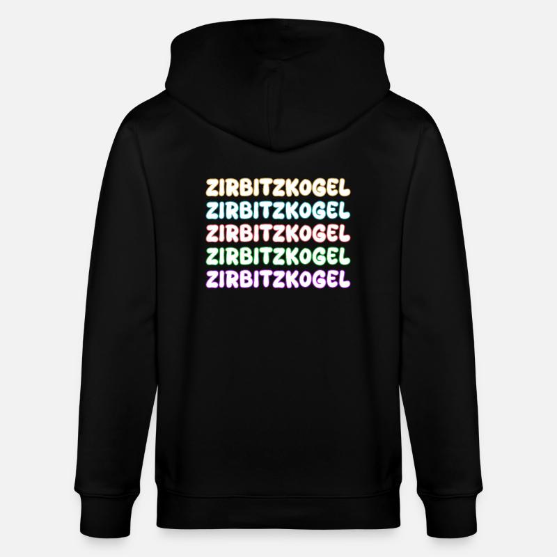 Escalade du Zirbitzkogel - Veste à capuche bio CULTIVATOR Stanley/Stella Unisexe - noir