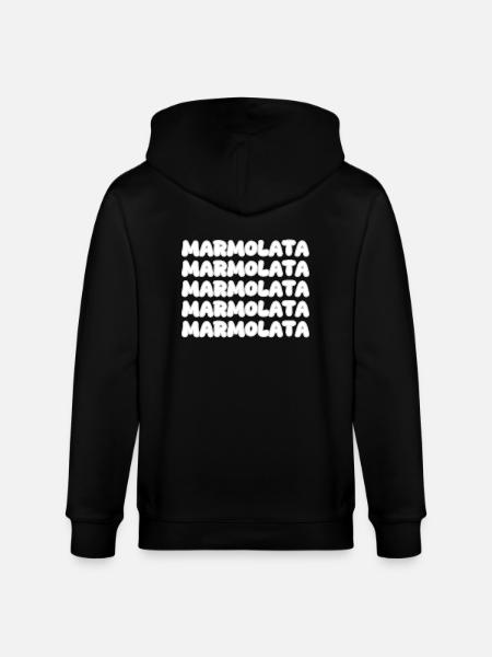Marmolada - Stanley/Stella CULTIVATOR Unisex Organic Hooded Jacket - black