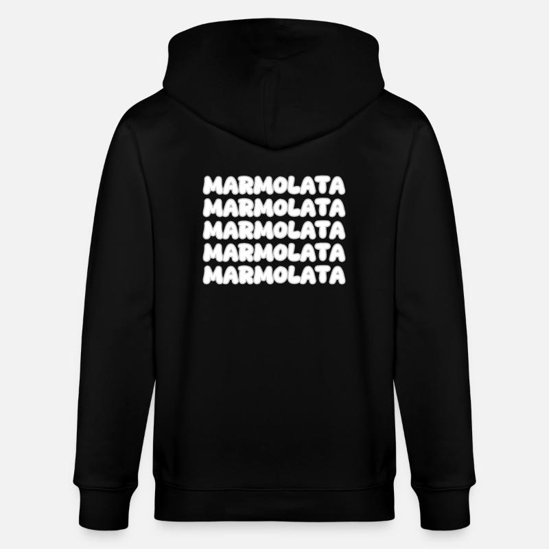 Marmolada - Stanley/Stella CULTIVATOR  Unisex Organic Hooded Jacket - black