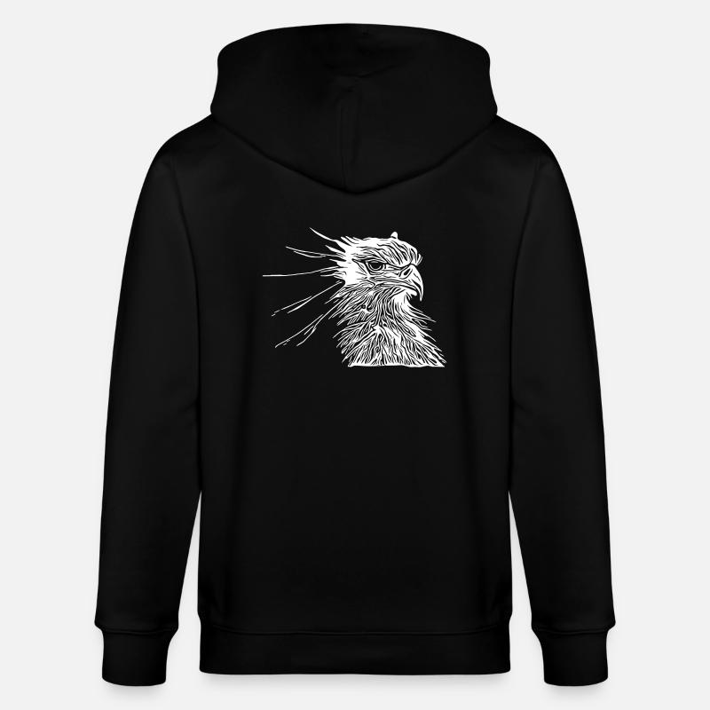 Vogel - Stanley/Stella Unisex Bio-Kapuzenjacke CULTIVATOR  - Schwarz