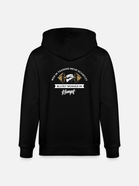 Trainings Shirt - Stanley/Stella Unisex Bio-Kapuzenjacke CULTIVATOR - Schwarz
