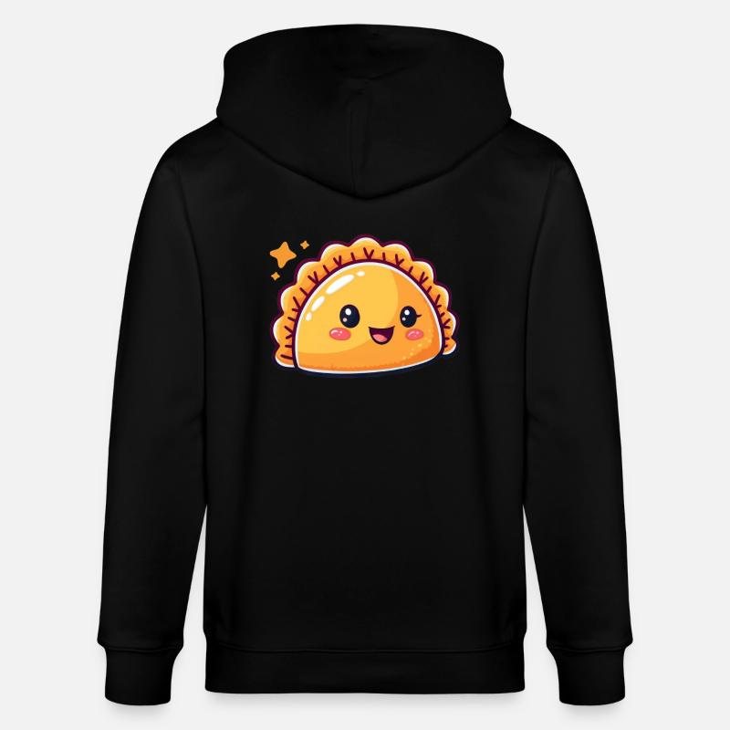 Bande dessinée Empanada mignonne - Veste à capuche bio CULTIVATOR Stanley/Stella Unisexe - noir