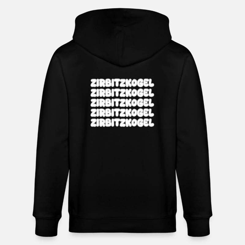 Zirbitzkogel - Veste à capuche bio CULTIVATOR Stanley/Stella Unisexe - noir