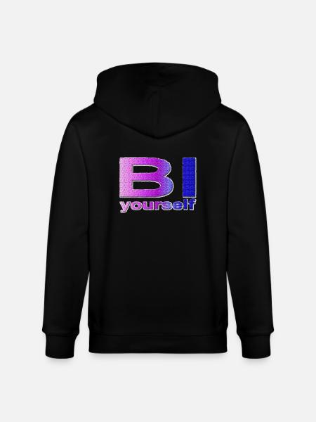 BI yourself - Stanley/Stella Unisex Bio-Kapuzenjacke CULTIVATOR  - Schwarz