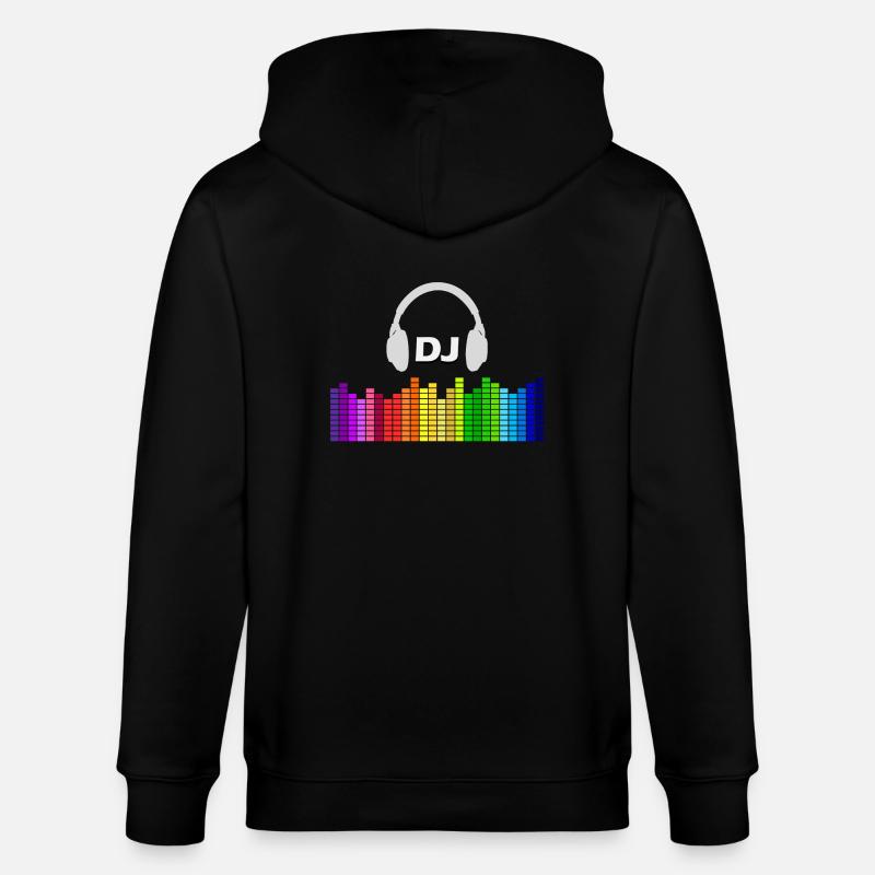 DJ - Veste à capuche bio CULTIVATOR Stanley/Stella Unisexe - noir