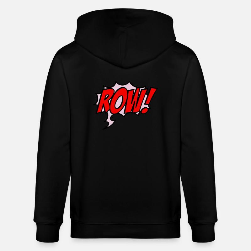 row - Veste à capuche bio CULTIVATOR Stanley/Stella Unisexe - noir