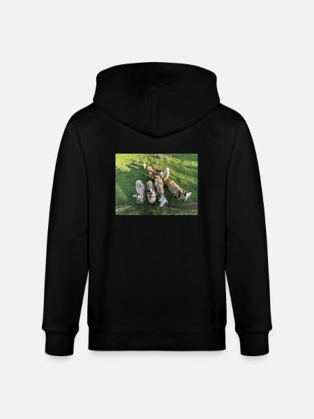 Was ne Herde - Stanley/Stella Unisex Bio-Kapuzenjacke CULTIVATOR - Schwarz