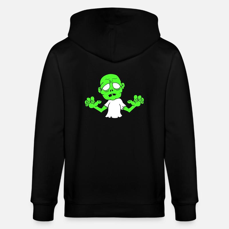 Zombi - Veste à capuche bio CULTIVATOR Stanley/Stella Unisexe - noir