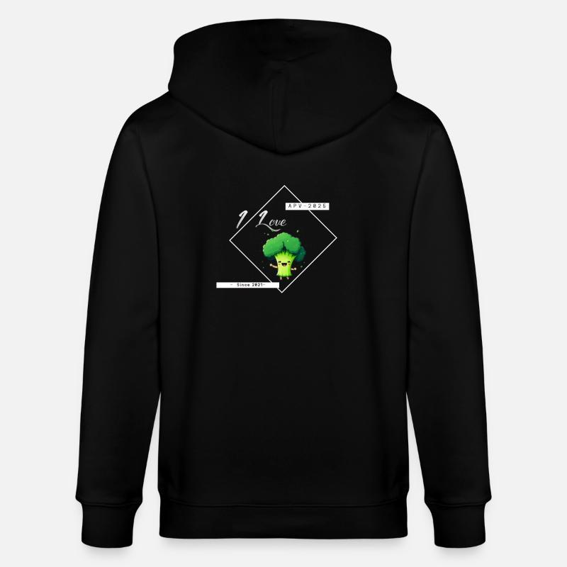 THEBROCO - Stanley/Stella Unisex Bio-Kapuzenjacke CULTIVATOR - Schwarz