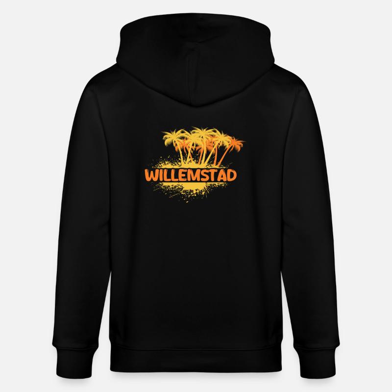 Party Willemstad - Stanley/Stella Unisex Bio-Kapuzenjacke CULTIVATOR  - Schwarz