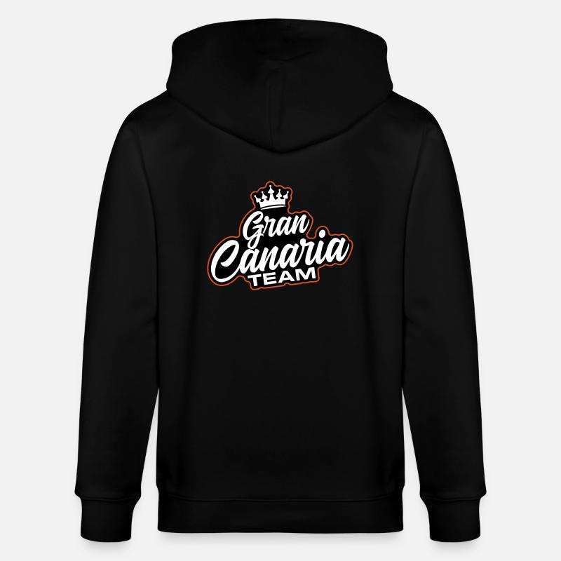 L’équipe de Gran Canaria - Veste à capuche bio CULTIVATOR Stanley/Stella Unisexe - noir