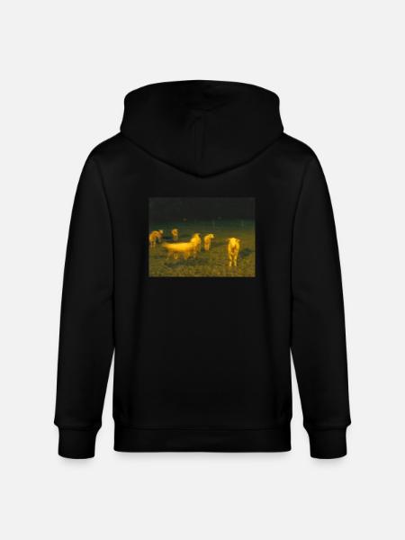 Sheep - Stanley/Stella Unisex Bio-Kapuzenjacke CULTIVATOR - Schwarz