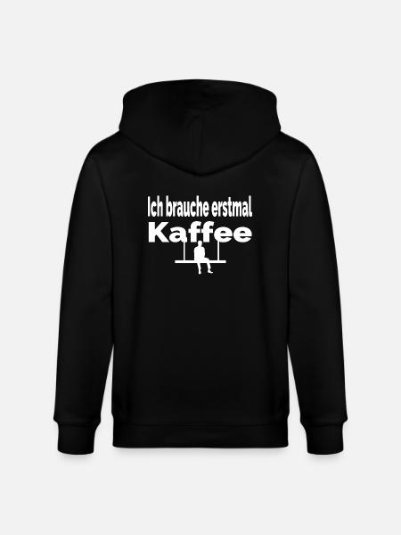 Kaffee - Stanley/Stella Unisex Bio-Kapuzenjacke CULTIVATOR  - Schwarz